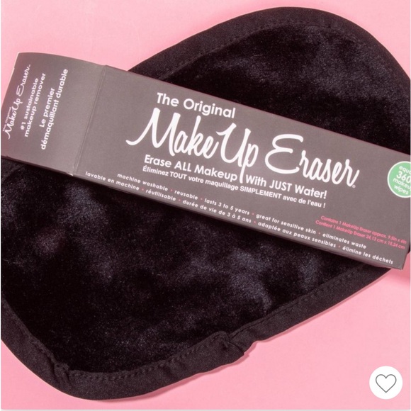 The Original MakeUp Eraser® Makeup Remover Cloths - (Pink & Chic Black) Set of 2 - Picture 11 of 12